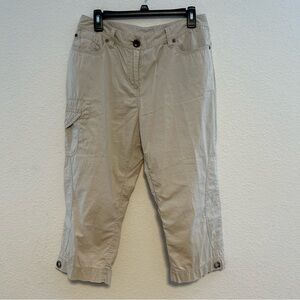 Chico's Light Tan Capris Pants